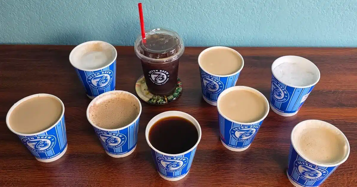 J'ai essayé et classé 9 boissons à base de café de 7 Brew